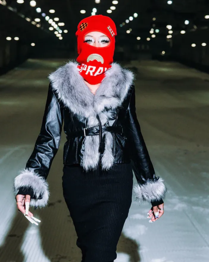 DE LUXE SKI MASK>SPRAYGROUND Hot