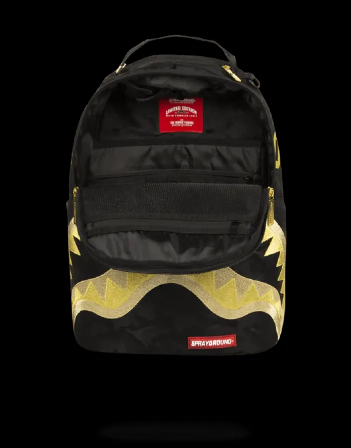 DESTROY SHARK (GOLD CAMO)>SPRAYGROUND