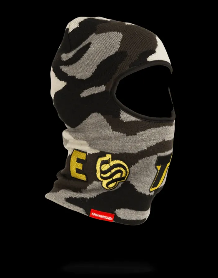 DESTROY SKI MASK (GOLD CAMO)>SPRAYGROUND