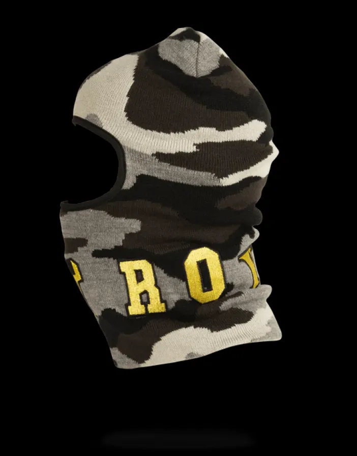 DESTROY SKI MASK (GOLD CAMO)>SPRAYGROUND