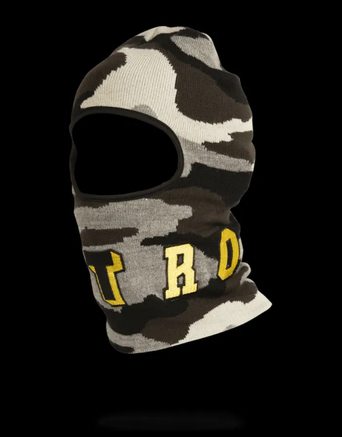 DESTROY SKI MASK (GOLD CAMO)>SPRAYGROUND