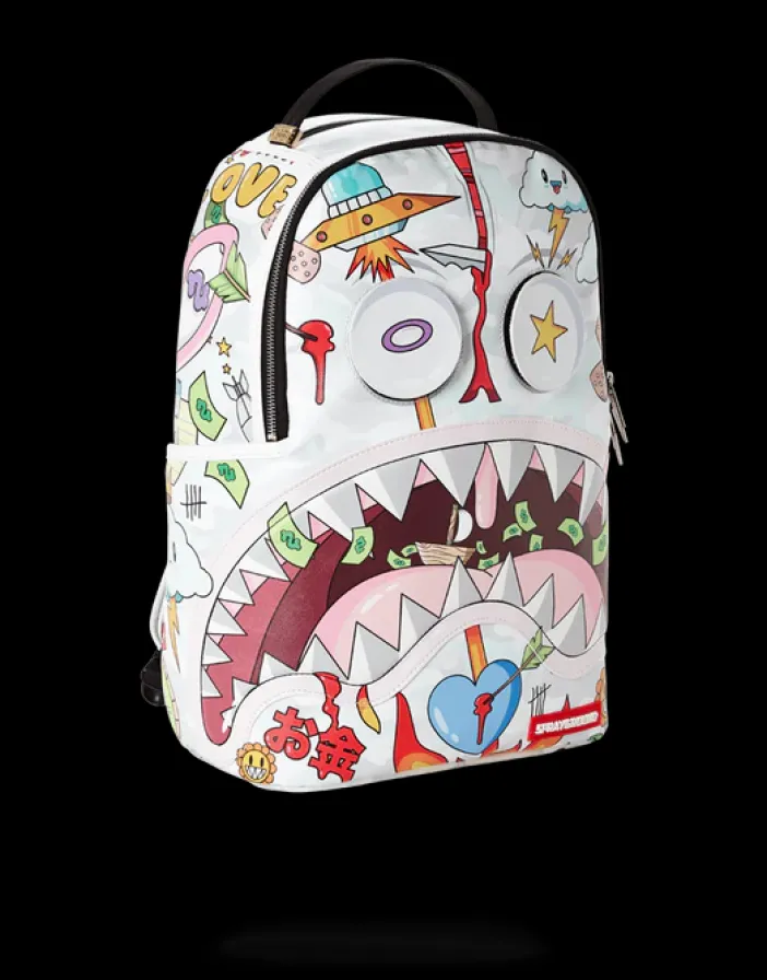 DISTURBED SHARK>SPRAYGROUND Discount