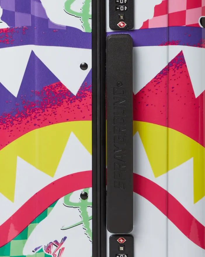 DREAMY TECHNICOLOR SHARKNAUTICS HARDSHELL CARRY-ON LUGGAGE>SPRAYGROUND