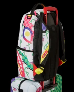 DREAMY TECHNICOLOR SHARKNAUTICS HARDSHELL CARRY-ON LUGGAGE><noscript><img width=