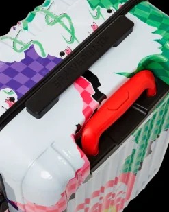 DREAMY TECHNICOLOR SHARKNAUTICS HARDSHELL CARRY-ON LUGGAGE><noscript><img width=