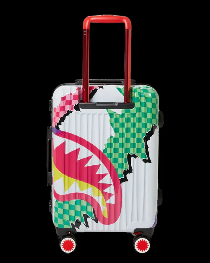 DREAMY TECHNICOLOR SHARKNAUTICS HARDSHELL CARRY-ON LUGGAGE>SPRAYGROUND
