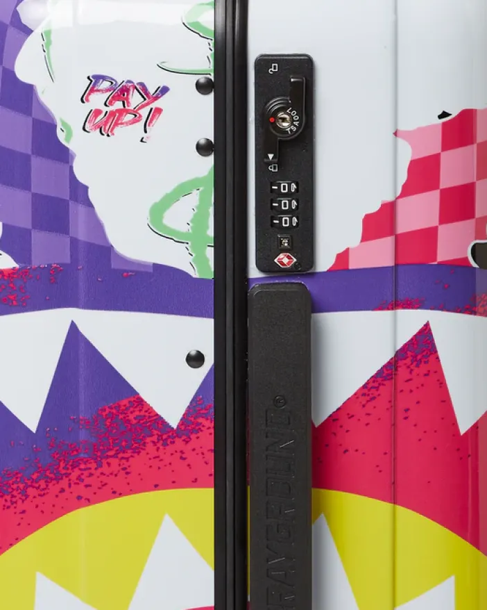 DREAMY TECHNICOLOR SHARKNAUTICS HARDSHELL CARRY-ON LUGGAGE>SPRAYGROUND