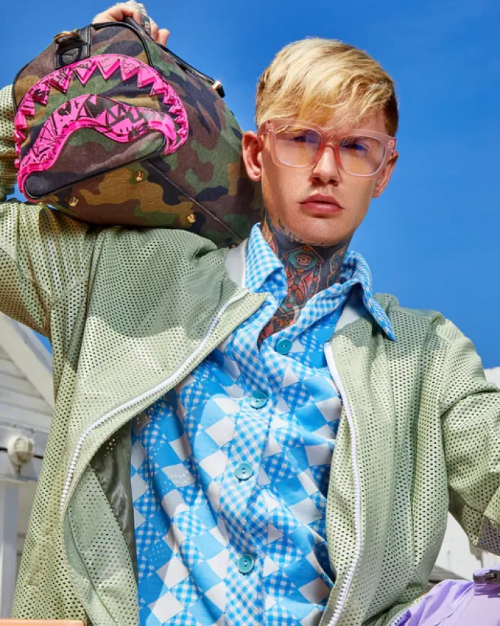 DROP ZONE MINI DUFFLE>SPRAYGROUND New