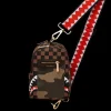 EXTERIOR GOLD ZIP POCKET SHARKS IN PARIS BACKPACK SLING>SPRAYGROUND Online