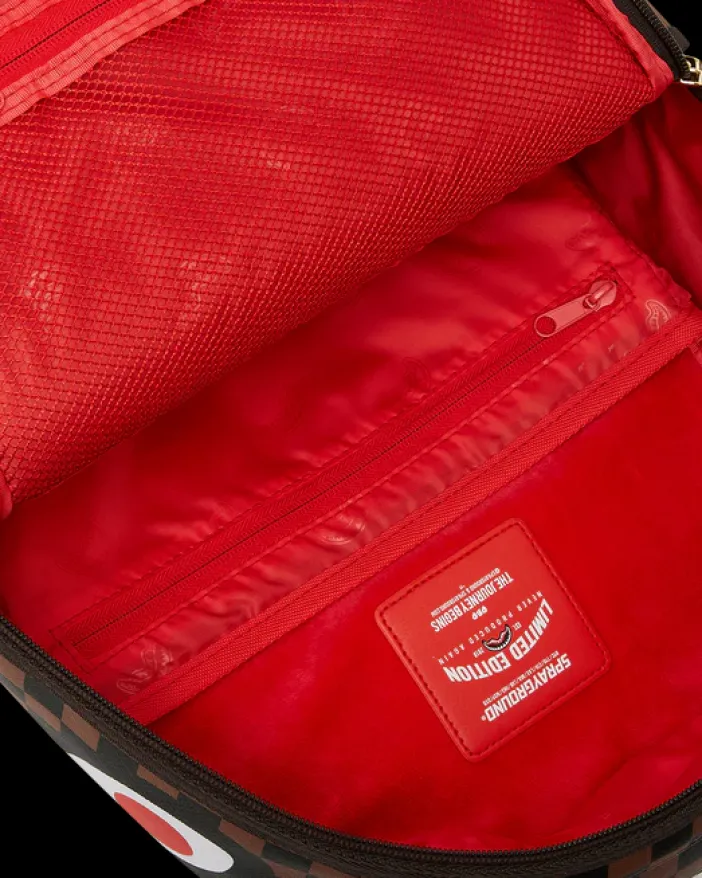 EXTERIOR GOLD ZIP POCKET SHARKS IN PARIS BACKPACK (DLXV)>SPRAYGROUND Outlet