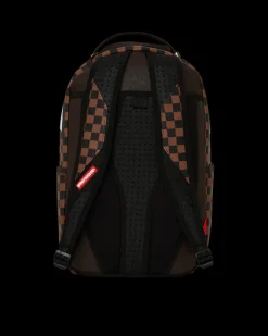 EXTERIOR GOLD ZIP POCKET SHARKS IN PARIS BACKPACK (DLXV)><noscript><img width=