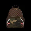 EXTERIOR GOLD ZIP POCKET SHARKS IN PARIS SAVAGE BACKPACK>SPRAYGROUND Online