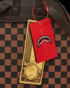 EXTERIOR GOLD ZIP POCKET SHARKS IN PARIS SAVAGE BACKPACK><noscript><img width=