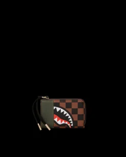 EXTERIOR GOLD ZIP POCKET SHARKS IN PARIS WALLET><noscript><img width=