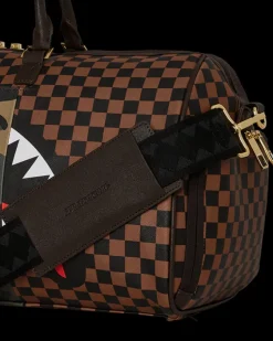 EXTERIOR GOLD ZIP POCKET SHARKS IN PARIS DUFFLE><noscript><img width=