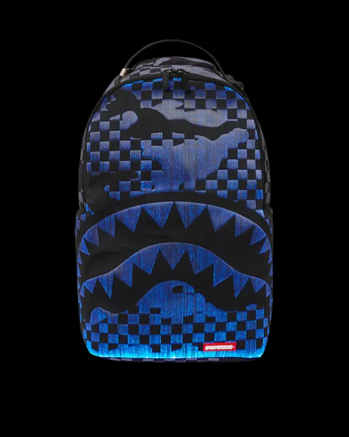 FIBER OPTICS 3AM THE PARTY NEVER STOPS BACKPACK>SPRAYGROUND New