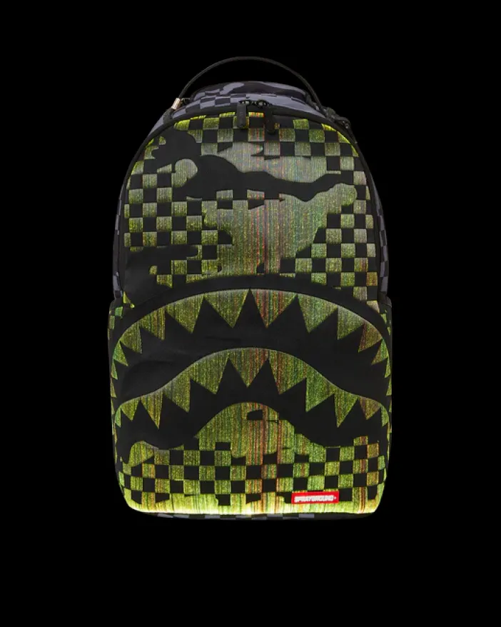 FIBER OPTICS 3AM THE PARTY NEVER STOPS BACKPACK>SPRAYGROUND New