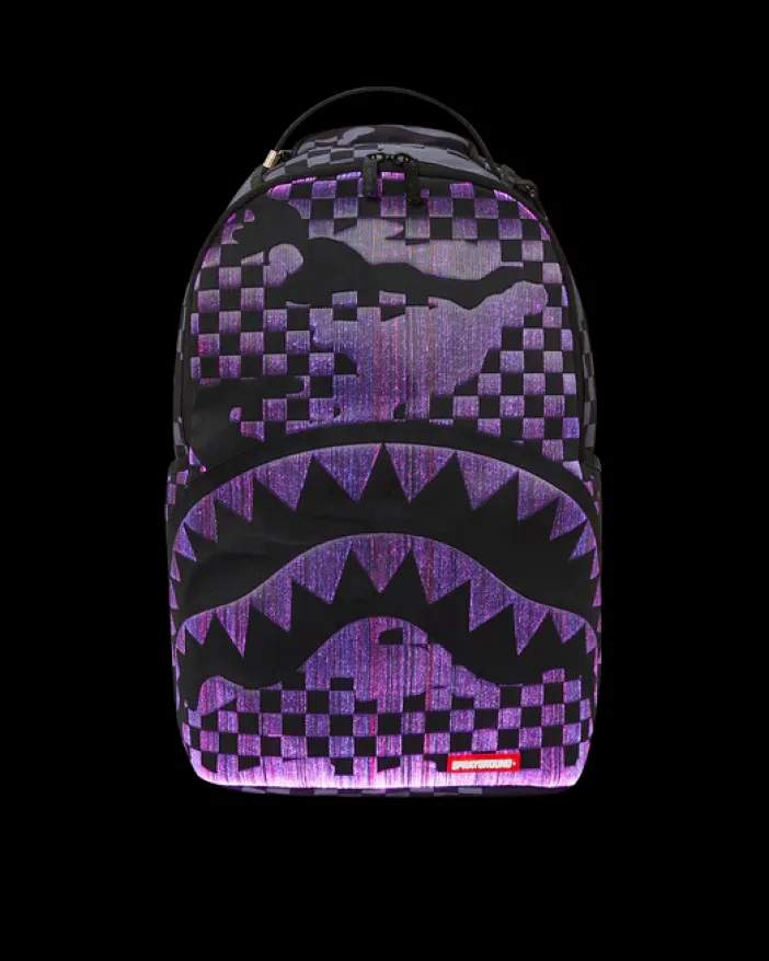 FIBER OPTICS 3AM THE PARTY NEVER STOPS BACKPACK>SPRAYGROUND New