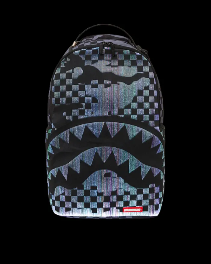 FIBER OPTICS 3AM THE PARTY NEVER STOPS BACKPACK>SPRAYGROUND New