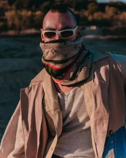 FIFTH AVENUE NECK WARMER>SPRAYGROUND