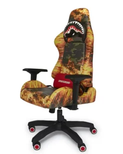 FIRE CAMO GAMING CHAIR - SUPER RARE><noscript><img width=