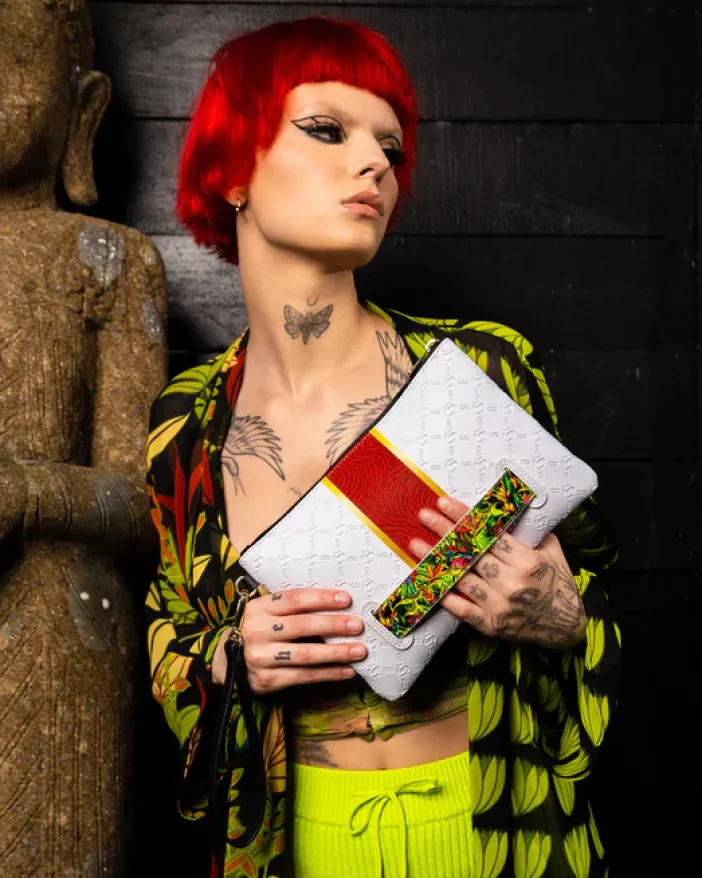 FLAWLESS FLIGHT CROSS-OVER CLUTCH>SPRAYGROUND Hot