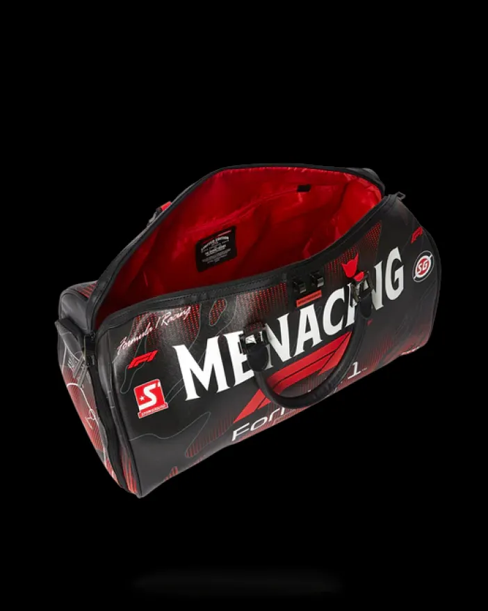 FORMULA 1 MENACING DUFFLE>SPRAYGROUND