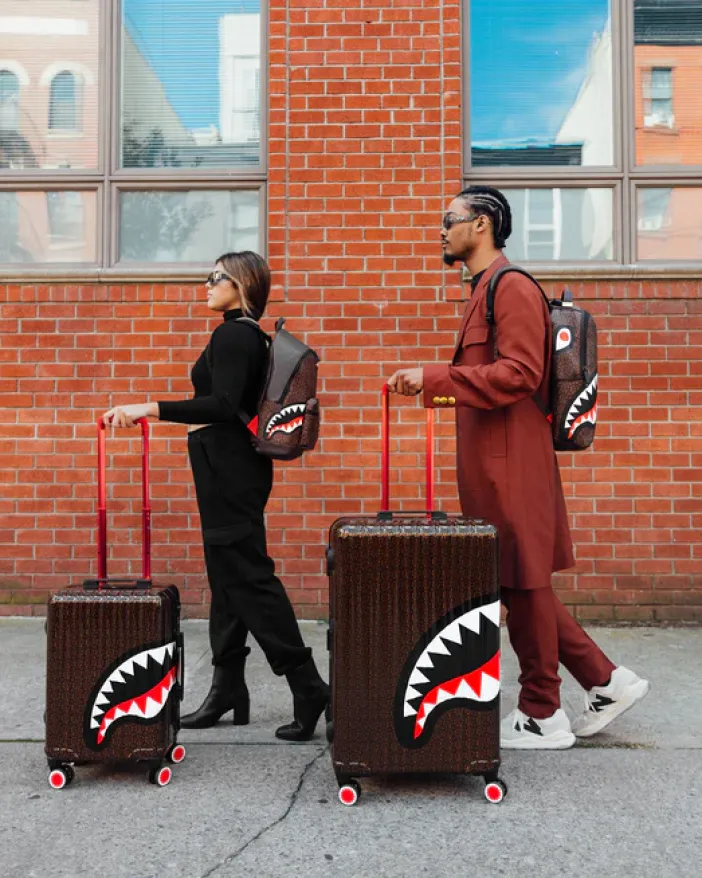 FRENZY SHARKS SHARKNAUTICS HARDSHELL CARRY-ON LUGGAGE>SPRAYGROUND Discount
