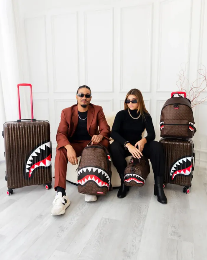 FRENZY SHARKS SHARKNAUTICS HARDSHELL FULL-SIZE LUGGAGE>SPRAYGROUND Online