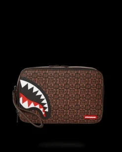 FRENZY SHARKS TOILETRY BAG>SPRAYGROUND Clearance