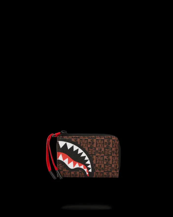 FRENZY SHARKS WALLET>SPRAYGROUND Sale