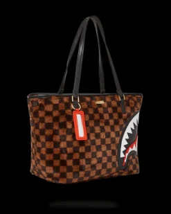 FURRR SHARKS IN PARIS TOTE><noscript><img width=