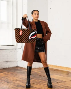 FURRR SHARKS IN PARIS TOTE><noscript><img width=