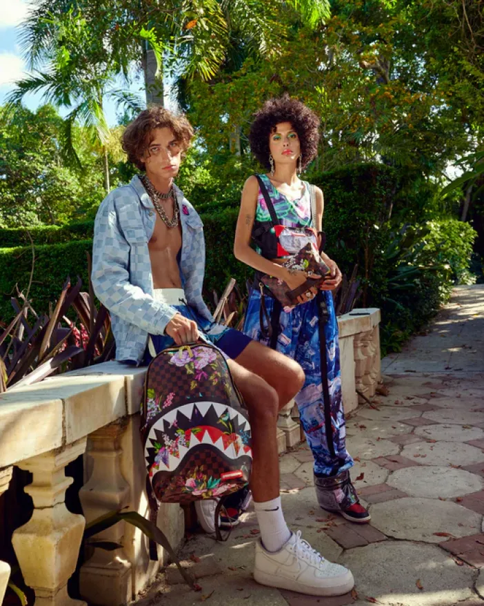 GARDEN OF SHARKS BACKPACK (DLXV)>SPRAYGROUND Best