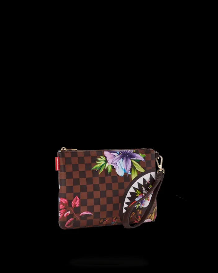GARDEN OF SHARKS CROSSOVER CLUTCH>SPRAYGROUND Discount