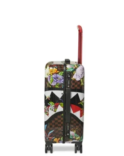 GARDEN OF SHARKS SHARKNAUTICS HARDSHELL CARRY-ON LUGGAGE><noscript><img width=