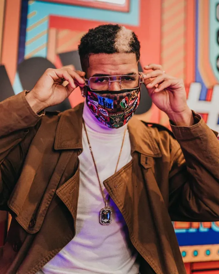 GLOBAL MOGUL FACE MASK>SPRAYGROUND Hot