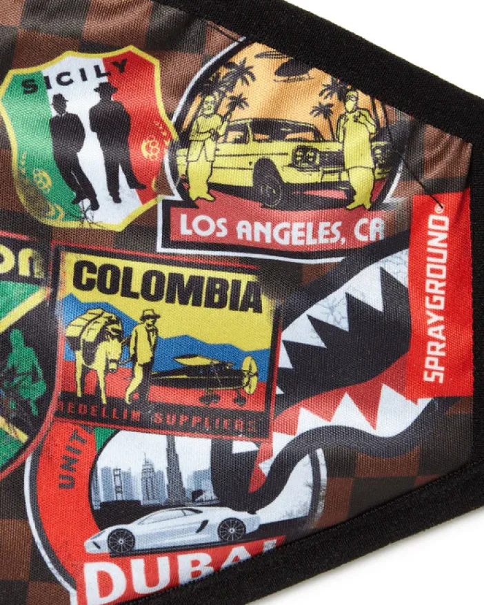 GLOBAL MOGUL FACE MASK>SPRAYGROUND Hot