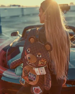 GLOBAL MOGUL MONEYBEAR TEDDYBEAR BACKPACK><noscript><img width=