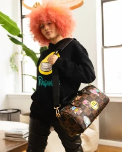 GLOBAL MOGUL POPAGANDA RON ENGLISH EDITION MINI DUFFLE>SPRAYGROUND Online