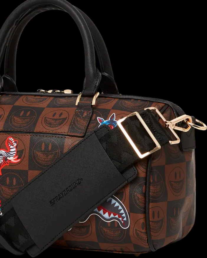 GLOBAL MOGUL POPAGANDA RON ENGLISH EDITION MINI DUFFLE>SPRAYGROUND Online