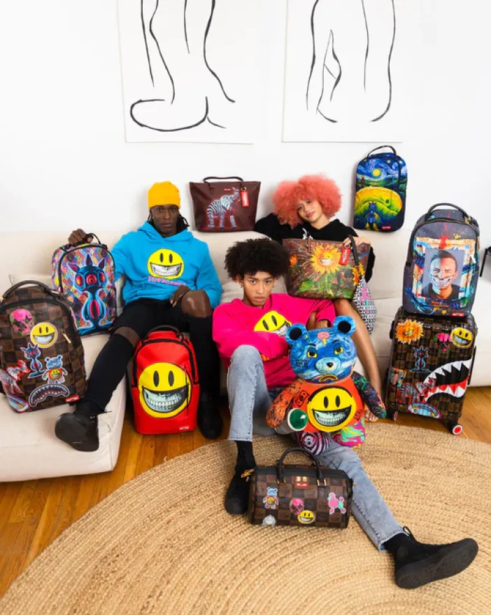 GLOBAL MOGUL POPAGANDA RON ENGLISH EDITION MINI DUFFLE>SPRAYGROUND Online