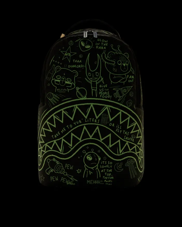 GLOW THE SPACE BACKPACK (GLOW IN THE DARK EFFECT)>SPRAYGROUND Discount