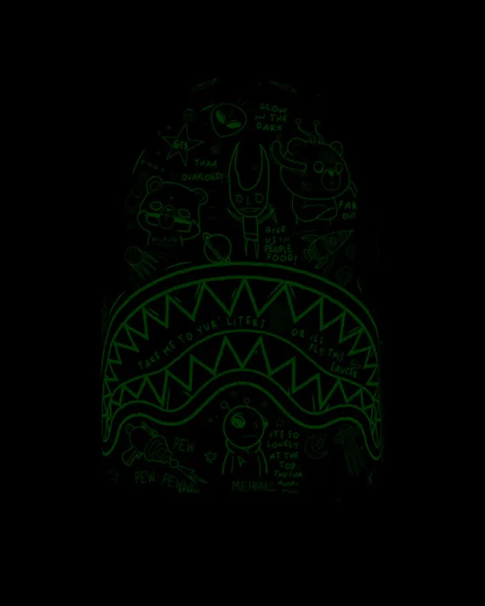 GLOW THE SPACE BACKPACK (GLOW IN THE DARK EFFECT)>SPRAYGROUND Discount