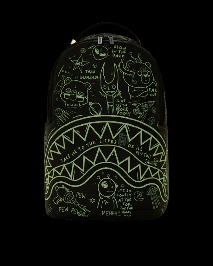 GLOW THE SPACE BACKPACK (GLOW IN THE DARK EFFECT)>SPRAYGROUND Discount