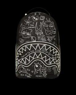 GLOW THE SPACE BACKPACK (GLOW IN THE DARK EFFECT)><noscript><img width=