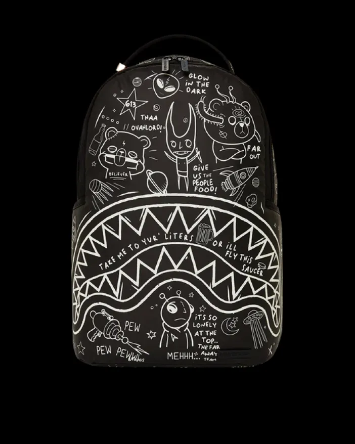 GLOW THE SPACE BACKPACK (GLOW IN THE DARK EFFECT)>SPRAYGROUND Discount
