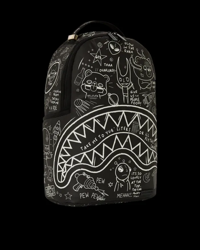 GLOW THE SPACE BACKPACK (GLOW IN THE DARK EFFECT)>SPRAYGROUND Discount