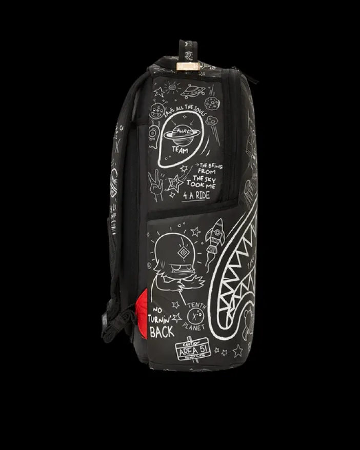 GLOW THE SPACE BACKPACK (GLOW IN THE DARK EFFECT)>SPRAYGROUND Discount