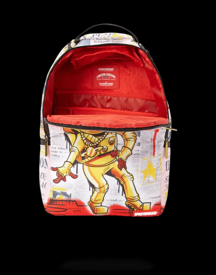 GOLD ASTRONAUT 1969 MOON WALK>SPRAYGROUND